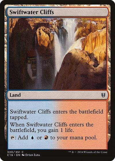 Swiftwater Cliffs [Commander 2016] | Exor Games Dartmouth