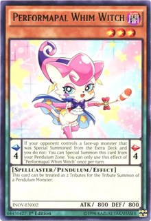 Performapal Whim Witch [INOV-EN002] Rare | Exor Games Dartmouth