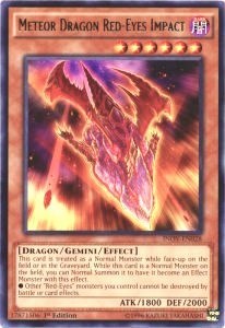 Meteor Dragon Red-Eyes Impact [INOV-EN028] Rare | Exor Games Dartmouth