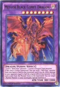 Meteor Black Comet Dragon [INOV-EN041] Ultra Rare | Exor Games Dartmouth