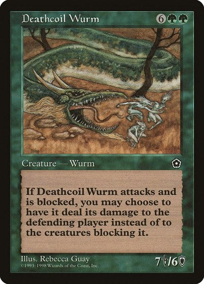 Deathcoil Wurm [Portal Second Age] | Exor Games Dartmouth