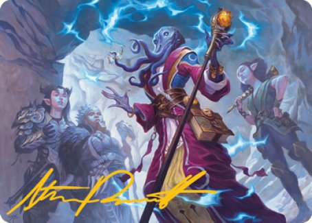 True Polymorph Art Card (Gold-Stamped Signature) [Dungeons & Dragons: Adventures in the Forgotten Realms Art Series] | Exor Games Dartmouth