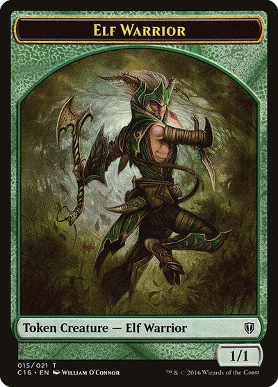 Elf Warrior [Commander 2016 Tokens] | Exor Games Dartmouth