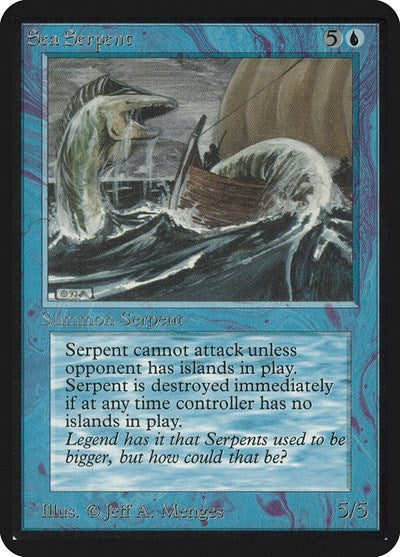 Sea Serpent [Limited Edition Alpha] | Exor Games Dartmouth