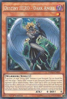 Destiny HERO - Dark Angel [DESO-EN005] Secret Rare | Exor Games Dartmouth