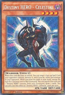 Destiny HERO - Celestial [DESO-EN006] Secret Rare | Exor Games Dartmouth