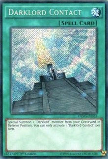 Darklord Contact [DESO-EN035] Secret Rare | Exor Games Dartmouth