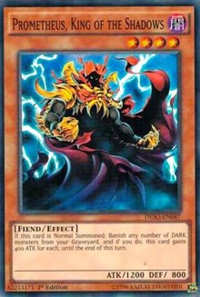 Prometheus, King of the Shadows [DESO-EN047] Super Rare | Exor Games Dartmouth
