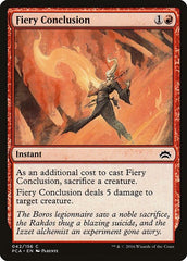 Fiery Conclusion [Planechase Anthology] | Exor Games Dartmouth
