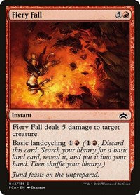 Fiery Fall [Planechase Anthology] | Exor Games Dartmouth