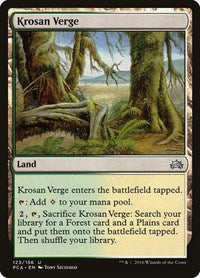 Krosan Verge [Planechase Anthology] | Exor Games Dartmouth