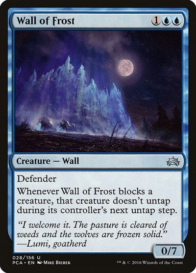 Wall of Frost [Planechase Anthology] | Exor Games Dartmouth