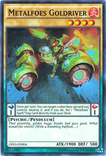 Metalfoes Goldriver [OP03-EN004] Super Rare | Exor Games Dartmouth