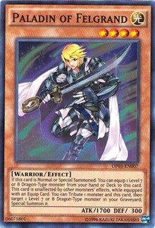 Paladin of Felgrand [OP03-EN007] Super Rare | Exor Games Dartmouth