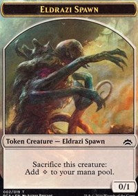 Eldrazi Spawn (002) // Eldrazi Double-sided Token [Planechase Anthology] | Exor Games Dartmouth