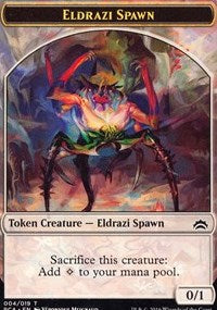 Eldrazi Spawn (004) // Eldrazi Double-sided Token [Planechase Anthology] | Exor Games Dartmouth