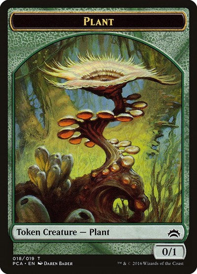 Plant [Planechase Anthology Tokens] | Exor Games Dartmouth