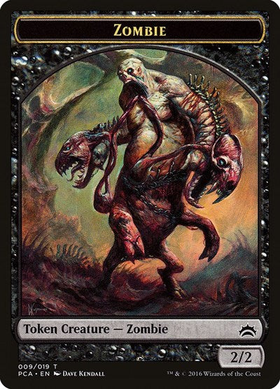 Zombie [Planechase Anthology Tokens] | Exor Games Dartmouth