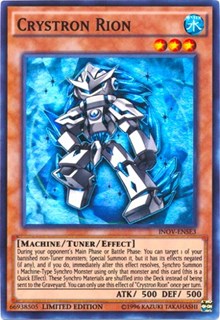 Crystron Rion [INOV-ENSE3] Super Rare | Exor Games Dartmouth