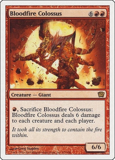 Bloodfire Colossus [Ninth Edition] | Exor Games Dartmouth