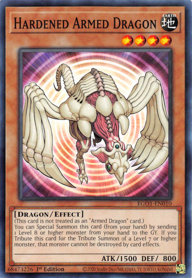 Hardened Armed Dragon [EGO1-EN010] Common | Exor Games Dartmouth