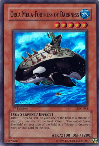 Orca Mega-Fortress of Darkness [IOC-084] Super Rare | Exor Games Dartmouth