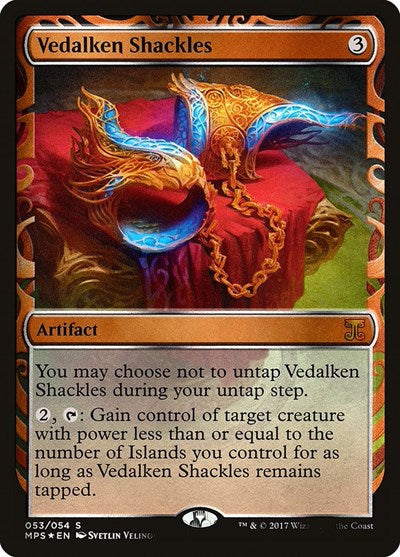 Vedalken Shackles [Kaladesh Inventions] | Exor Games Dartmouth