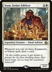 Sram, Senior Edificer [Aether Revolt] | Exor Games Dartmouth