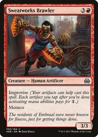 Sweatworks Brawler [Aether Revolt] | Exor Games Dartmouth