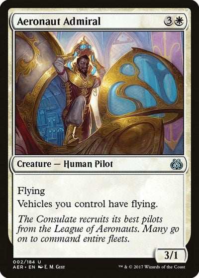 Aeronaut Admiral [Aether Revolt] | Exor Games Dartmouth