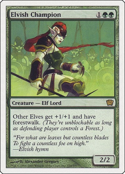Elvish Champion [Ninth Edition] | Exor Games Dartmouth