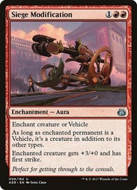 Siege Modification [Aether Revolt] | Exor Games Dartmouth