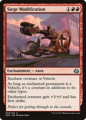 Siege Modification [Aether Revolt] | Exor Games Dartmouth