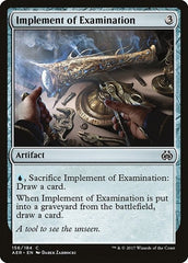 Implement of Examination [Aether Revolt] | Exor Games Dartmouth