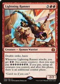 Lightning Runner [Aether Revolt] | Exor Games Dartmouth