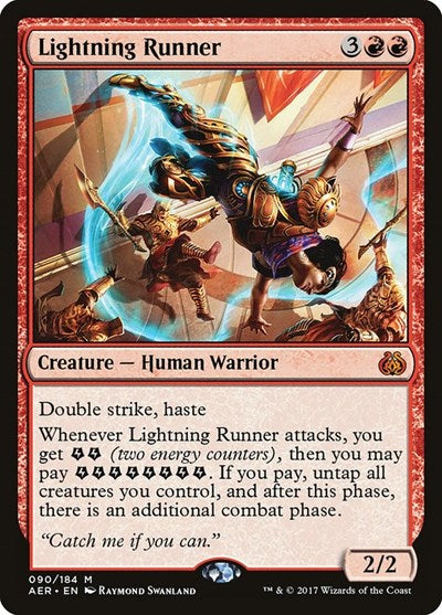 Lightning Runner [Aether Revolt] | Exor Games Dartmouth