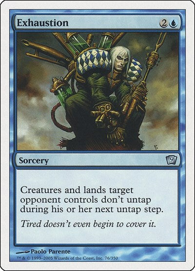 Exhaustion [Ninth Edition] | Exor Games Dartmouth