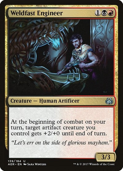 Weldfast Engineer [Aether Revolt] | Exor Games Dartmouth