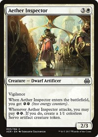 Aether Inspector [Aether Revolt] | Exor Games Dartmouth