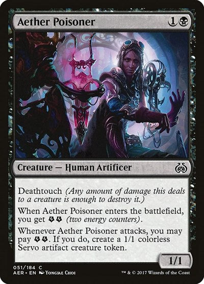 Aether Poisoner [Aether Revolt] | Exor Games Dartmouth