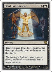 Final Punishment [Ninth Edition] | Exor Games Dartmouth