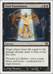 Final Punishment [Ninth Edition] | Exor Games Dartmouth