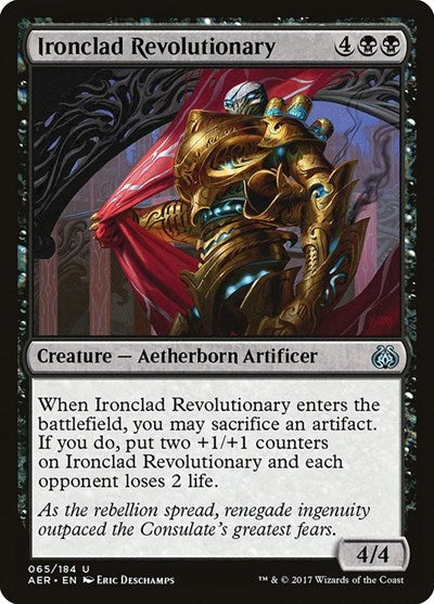 Ironclad Revolutionary [Aether Revolt] | Exor Games Dartmouth