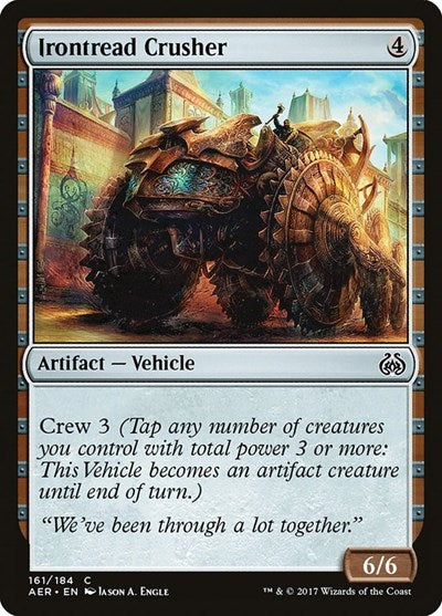Irontread Crusher [Aether Revolt] | Exor Games Dartmouth