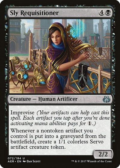 Sly Requisitioner [Aether Revolt] | Exor Games Dartmouth