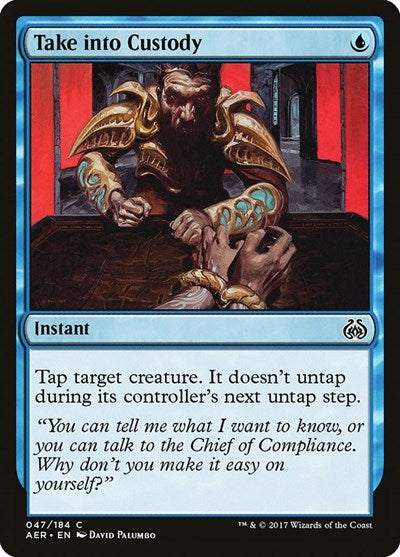 Take into Custody [Aether Revolt] | Exor Games Dartmouth