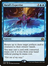 Baral's Expertise [Aether Revolt] | Exor Games Dartmouth