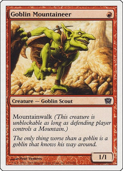 Goblin Mountaineer [Ninth Edition] | Exor Games Dartmouth