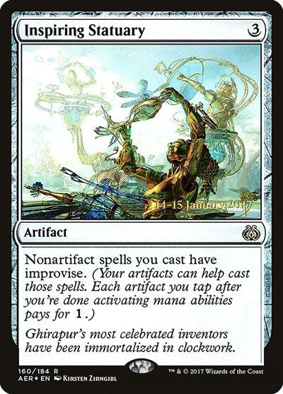 Inspiring Statuary [Aether Revolt Promos] | Exor Games Dartmouth