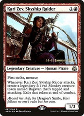 Kari Zev, Skyship Raider [Aether Revolt Promos] | Exor Games Dartmouth